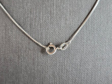 Load image into Gallery viewer, Womens Estate Sterling Silver Italian Horn CZ Pendant Necklace 7.0g E7855