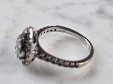 Load image into Gallery viewer, Womens Vintage Estate 14K White Gold Pear Shaped Diamond Ring 3.7g E7855