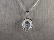 Load image into Gallery viewer, Womens Estate Sterling Silver Modernist Pendant &amp; Necklace 5.2g E7862