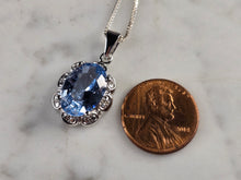 Load image into Gallery viewer, Womens Estate Sterling Silver Modernist Pendant &amp; Necklace 5.2g E7862