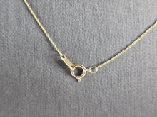 Load image into Gallery viewer, Women's Vintage Estate 10K Gold Diamond Heart Pendant w/ Necklace, 4.6g E7864