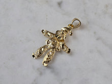 Load image into Gallery viewer, Womens Vintage Estate 14K Yellow Gold Clown Pendant 1.8g E7877