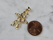 Load image into Gallery viewer, Womens Vintage Estate 14K Yellow Gold Clown Pendant 1.8g E7877