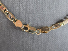 Load image into Gallery viewer, Womens Vintage Estate 14k Mixed Gold Chain Link Necklace 14.3g E7891