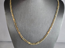 Load image into Gallery viewer, Womens Vintage Estate 10k Yellow Gold Chain Link Necklace 18.5g E7892