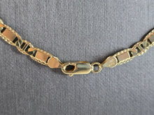 Load image into Gallery viewer, Womens Vintage Estate 10k Yellow Gold Chain Link Necklace 18.5g E7892