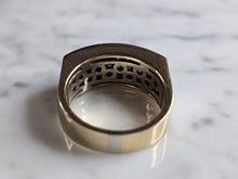 Load image into Gallery viewer, Womens Vintage Estate 18K Gold Diamond Sapphire Ring 10.8g E7896