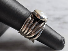 Load image into Gallery viewer, Womens Vintage Estate Sterling Silver Modernist Ring 10.2g E7902