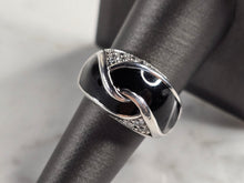 Load image into Gallery viewer, Womens Vintage Estate Sterling Silver Art Deco Style Ring 11.0g E7907