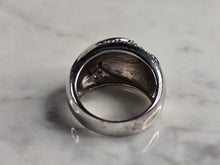 Load image into Gallery viewer, Womens Vintage Estate Sterling Silver Art Deco Style Ring 11.0g E7907