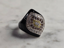 Load image into Gallery viewer, Womens Vintage Estate Sterling Silver Art Deco Style Ring 7.3g E7908