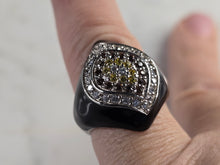 Load image into Gallery viewer, Womens Vintage Estate Sterling Silver Art Deco Style Ring 7.3g E7908