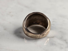 Load image into Gallery viewer, Womens Vintage Estate Sterling Silver Modernist Turquoise Ring 9.1g E7911