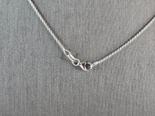 Load image into Gallery viewer, Womens 14K White Gold Necklace w/ 10k White Gold Diamond Cross Pendant E7912