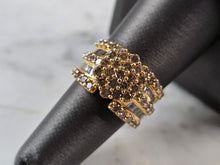 Load image into Gallery viewer, Womens Vintage Estate 10K Yellow Gold Diamond Ring 6.0g #E7920