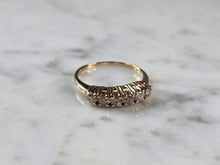Load image into Gallery viewer, Womens Vintage Estate 14K Yellow Gold Diamond Ring, 2.3g E7927