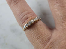 Load image into Gallery viewer, Womens Vintage Estate 14K Yellow Gold Diamond Ring, 2.3g E7927