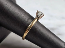Load image into Gallery viewer, Womens Vintage Estate 14k Gold Diamond Engagement Ring 2.4g #E7928