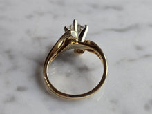 Load image into Gallery viewer, Womens Vintage Estate 14k Yellow Gold Diamond Ring 3.4g E7929