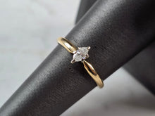 Load image into Gallery viewer, Womens Vintage Estate 14k Gold Marquise Diamond Engagement Ring 1.9g #E7930