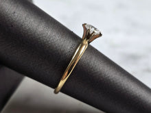 Load image into Gallery viewer, Womens Vintage Estate 14k Gold Marquise Diamond Engagement Ring 1.9g #E7930