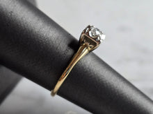 Load image into Gallery viewer, Womens Vintage Estate 14k Yellow Gold Diamond Ring 2.7g E7931