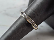Load image into Gallery viewer, Womens Vintage Estate 14K White Gold Diamond Ring, 3.6g E7933