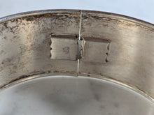 Load image into Gallery viewer, Womens Vintage Estate Sterling Silver Modernist Bracelet 38.1g E7956