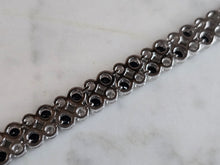 Load image into Gallery viewer, Womens Vintage Estate Sterling Silver Sapphire Bracelet 25.0g #E7959