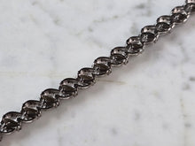 Load image into Gallery viewer, Womens Vintage Estate Sterling Silver Smoky Quartz Bracelet 17.0g E7964