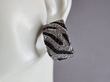 Load image into Gallery viewer, Womens Estate Sterling Silver Deco Earrings 13.6g E7965