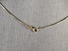 Load image into Gallery viewer, Womens Estate Sterling Silver &amp; 14KGP Diamond Pendant Necklace 8.3g E7971