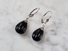 Load image into Gallery viewer, Womens Vintage Estate Sterling Silver Modernist Earrings 3.3g E7973