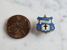 Load image into Gallery viewer, Vintage Estate Sterling Silver Lutheran Church Sunday School Pin 1.7g E7976