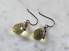 Load image into Gallery viewer, Womens Vintage Estate Sterling Silver Modernist Gold Tone Earrings 4.7g E7978