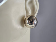 Load image into Gallery viewer, Womens Vintage Estate Sterling Silver Modernist Stud Earrings 4.1g E7979