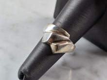 Load image into Gallery viewer, Womens Vintage Estate Sterling Silver Modernist Ring 9.5g E7983