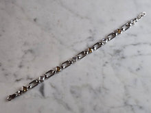 Load image into Gallery viewer, Womens Vintage Estate Sterling Silver Modernist Citrine Bracelet 16.7g #E7992