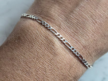 Load image into Gallery viewer, Womens Vintage Estate Sterling Silver Modernist Anklet 4.6g E7993