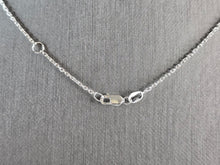 Load image into Gallery viewer, Womens Vintage Estate Sterling Silver CZ Elephant Pendant Necklace 6.6g E7995