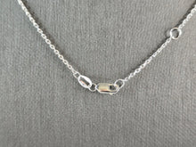 Load image into Gallery viewer, Women Vintage Estate Sterling Silver Lucky Horseshoe Pendant Necklace 4.4g E7996