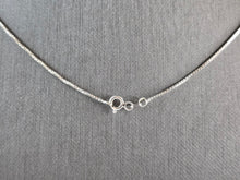 Load image into Gallery viewer, Womens Vintage Estate Sterling Silver Onyx Pendant Necklace 13.8g E7999