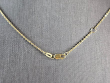 Load image into Gallery viewer, Womens Estate Sterling Silver Gold Tone Heart Pendant Necklace 11.9g E805