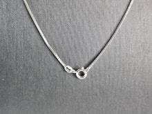 Load image into Gallery viewer, Womens Sterling Silver Modernist Calcite CZ Pendant Necklace 10.8g E810