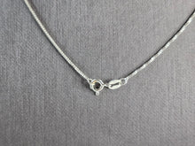 Load image into Gallery viewer, Womens Vintage Estate Sterling Silver Topaz Pendant Necklace 6.3g E818