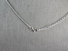 Load image into Gallery viewer, Womens Sterling Silver Blue Opal Tsunami Wave Pendant Necklace 4.0g E839