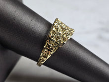 Load image into Gallery viewer, Womens 10K Yellow Gold Modernist Filigree Ring 1.4g E847