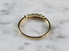 Load image into Gallery viewer, Womens Vintage Estate 14K Yellow Gold Diamond Ring 1.8g #E864