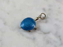 Load image into Gallery viewer, Womens Vintage Estate Asian Cloisonne Enamel Turtle Charm Pendant, 2.3g E880