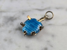 Load image into Gallery viewer, Womens Vintage Estate Asian Cloisonne Enamel Turtle Charm Pendant, 2.3g E883